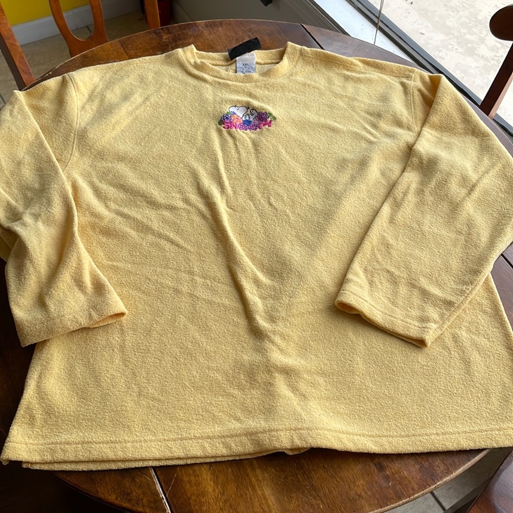 Peanuts Snoopy sweat shirt women size XXL